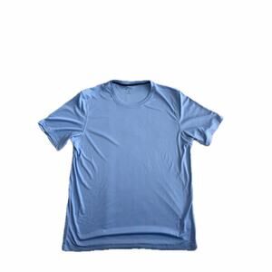 NWT New EQIP Azurine Blue Short Sleeve Performance T-Shirt Men's Size Large